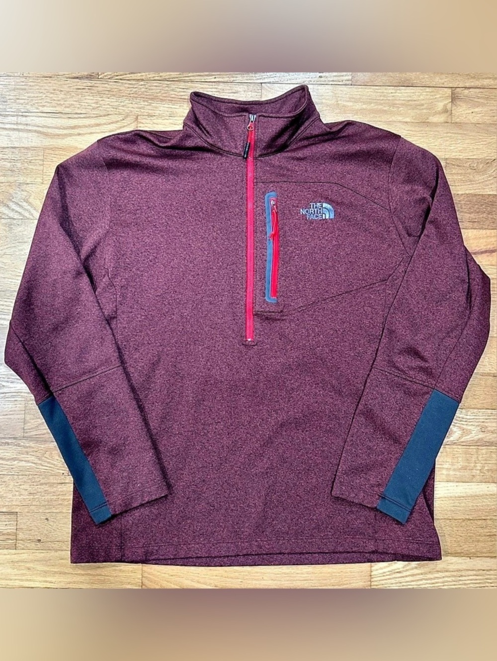 The North Face Canyonlands 1/4-Zip Pullover Men's Burgundy XL
